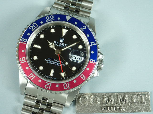 ロレックス GMTマスター Ref.16700 ブラック文字盤 中古 gmt-master-23 ジュビリーブレスレット