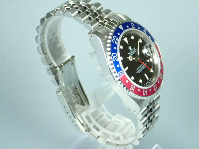 ロレックス GMTマスター Ref.16700 ブラック文字盤 中古 gmt-master-23 ジュビリーブレスレット