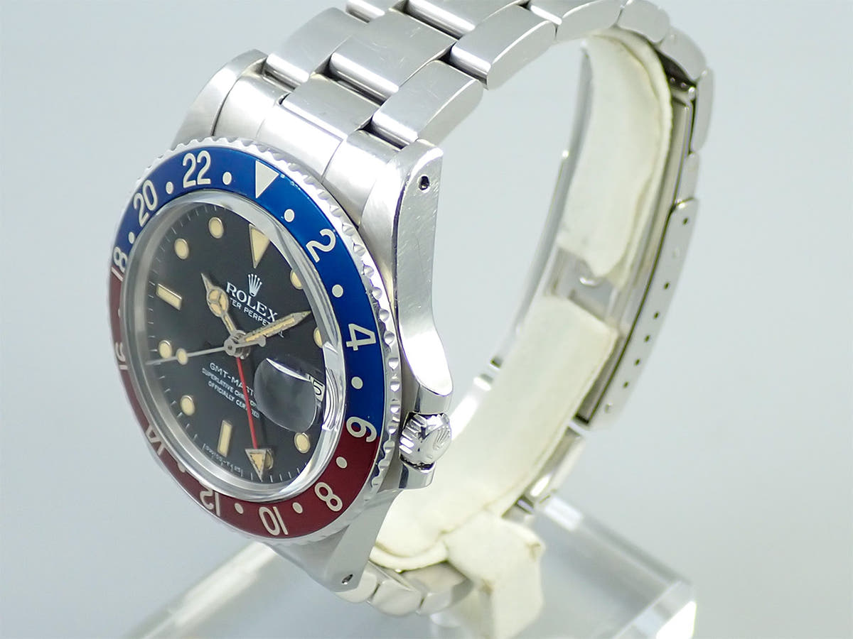 ロレックス GMTマスター Ref.16750 ブラック文字盤 中古 8ZTURVKA