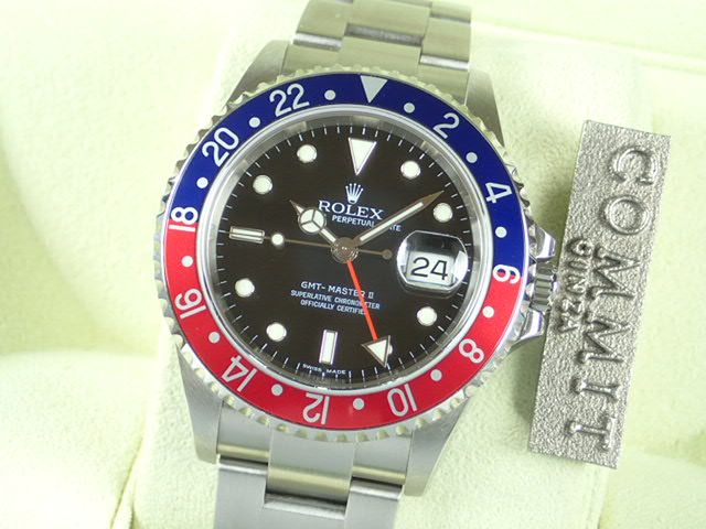 Rolex GMT Master II Red and Blue Bezel Z Serial Ref.16710T