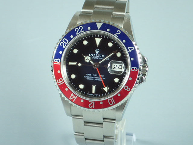 Rolex GMT Master II Red and Blue Bezel Z Serial Ref.16710T