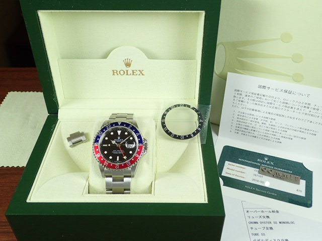 Rolex GMT Master II Red and Blue Bezel Z Serial Ref.16710T