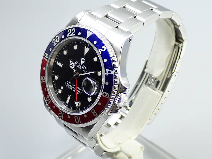 ロレックス GMTマスター Ref.16700 ステンレススチール ブラック文字盤 オイスターブレスレット