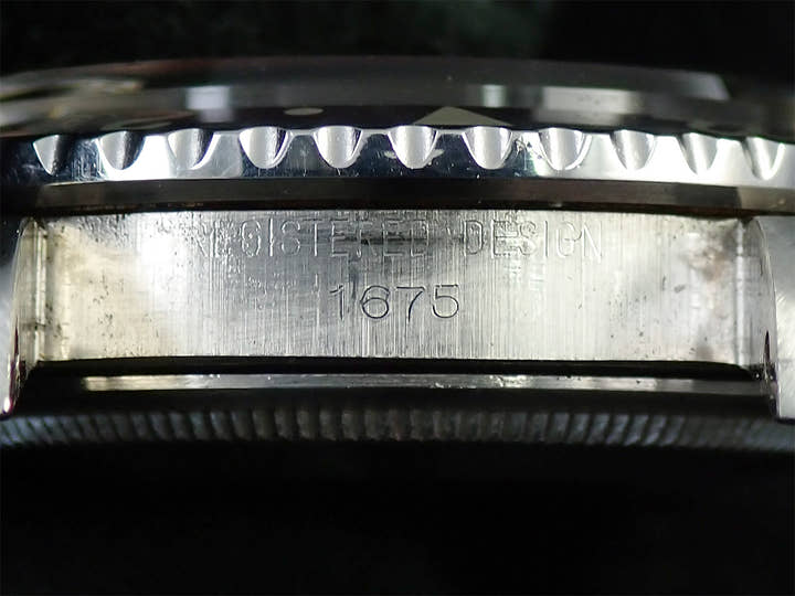 ロレックス GMTマスター Ref.1675 ステンレススチール ブラック文字盤 オイスターブレスレット