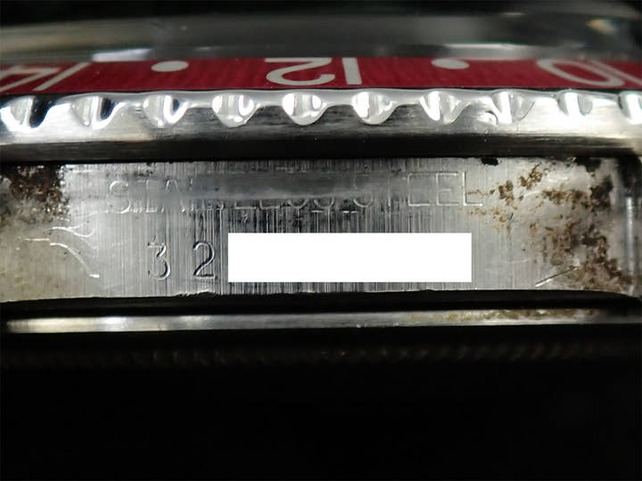 ロレックス GMTマスター Ref.1675 ステンレススチール ブラック文字盤 オイスターブレスレット
