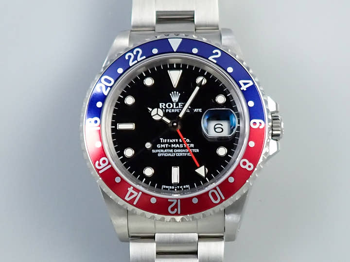 ロレックス GMTマスター Ref.16700 ステンレススチール ブラック文字盤 オイスターブレスレット