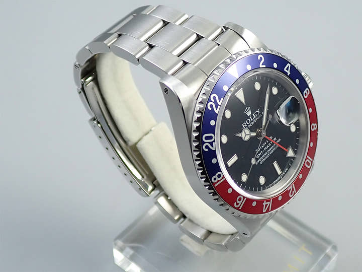ロレックス GMTマスター Ref.16700 ステンレススチール ブラック文字盤 オイスターブレスレット