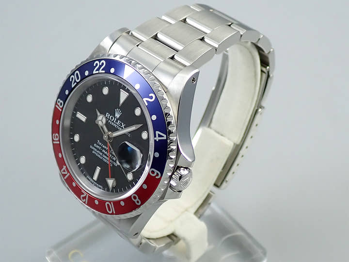 ロレックス GMTマスター Ref.16700 ステンレススチール ブラック文字盤 オイスターブレスレット