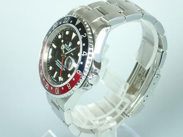 Rolex GMT Master II Red and Black Bezel Y Series