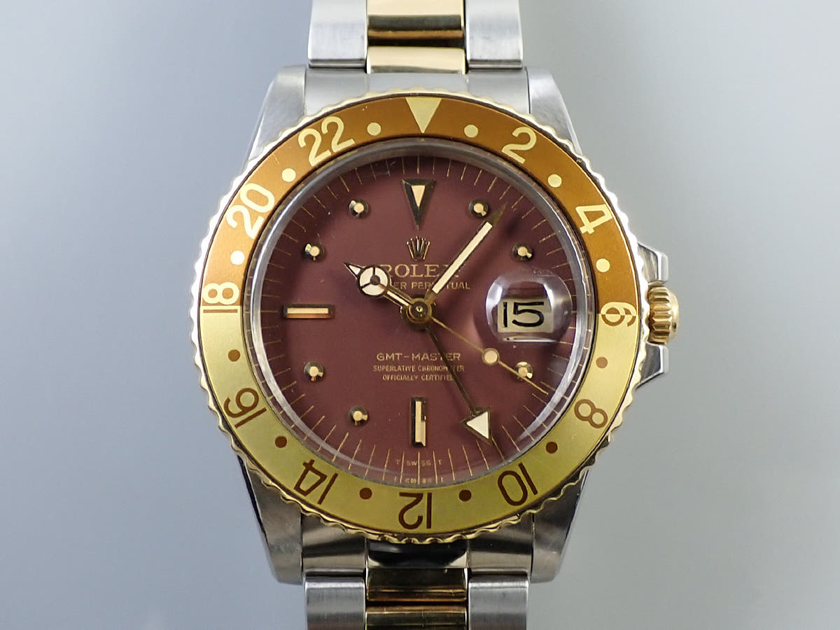 ロレックス GMTマスター Ref.1675/3 ブラウン文字盤 中古 0ZUS9HYA