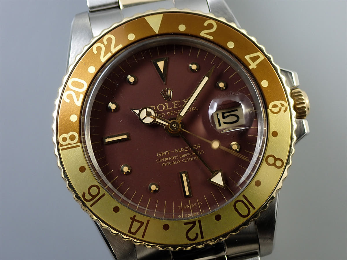 ロレックス GMTマスター Ref.1675/3 ブラウン文字盤 中古 0ZUS9HYA
