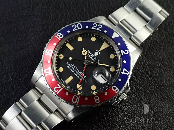 Rolex GMT-Master Ref. 16750, Stainless Steel, Black Dial, Pre-owned (S06M692Y)