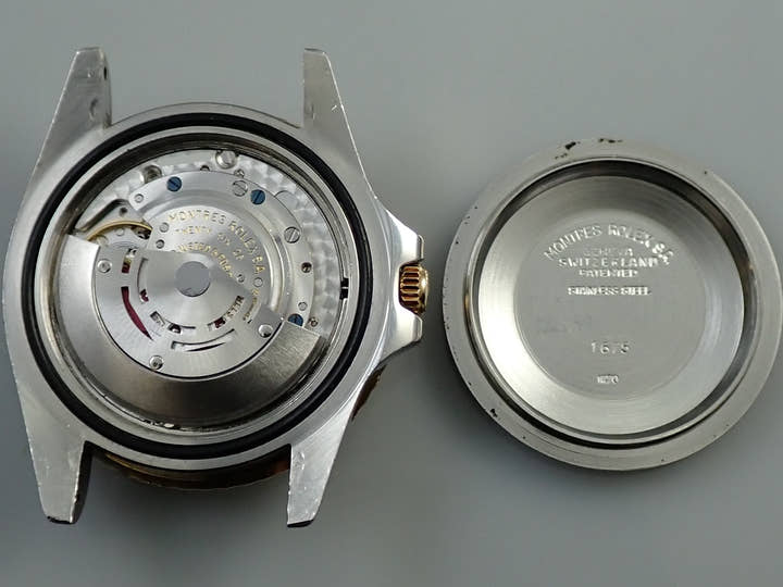 ロレックス GMTマスター Ref.1675/3 ステンレススチール/イエローゴールド ブラウン文字盤 オイスターブレスレット