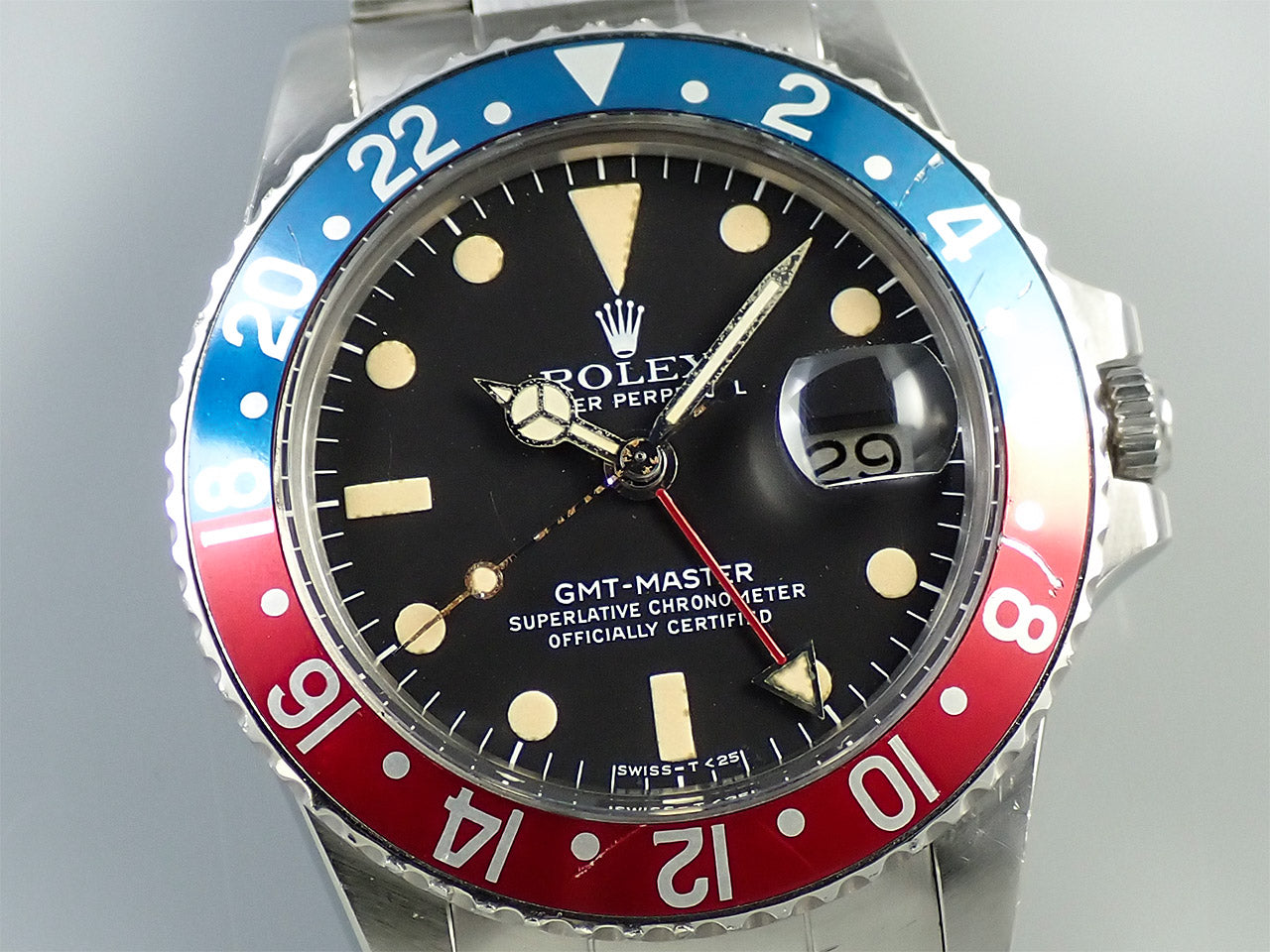 ROLEX ロレックス GMTマスター 黒ベゼル 1675 285****番'69年頃