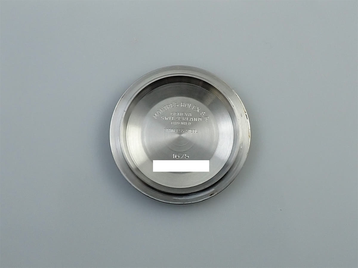 ロレックス GMTマスター Ref.1675 ブラック文字盤 中古 UU1PS9R6