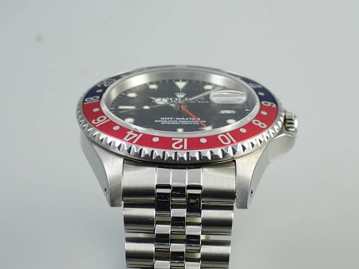 ロレックス GMTマスター Ref.16700 ステンレススチール ブラック文字盤 ジュビリーブレスレット 中古 M9WUY3K5