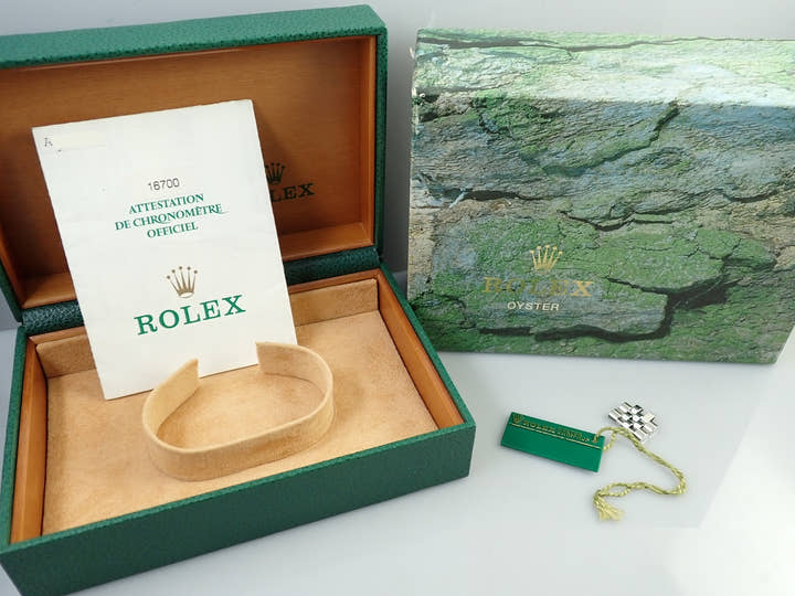 ロレックス GMTマスター Ref.16700 ステンレススチール ブラック文字盤 ジュビリーブレスレット 中古 M9WUY3K5