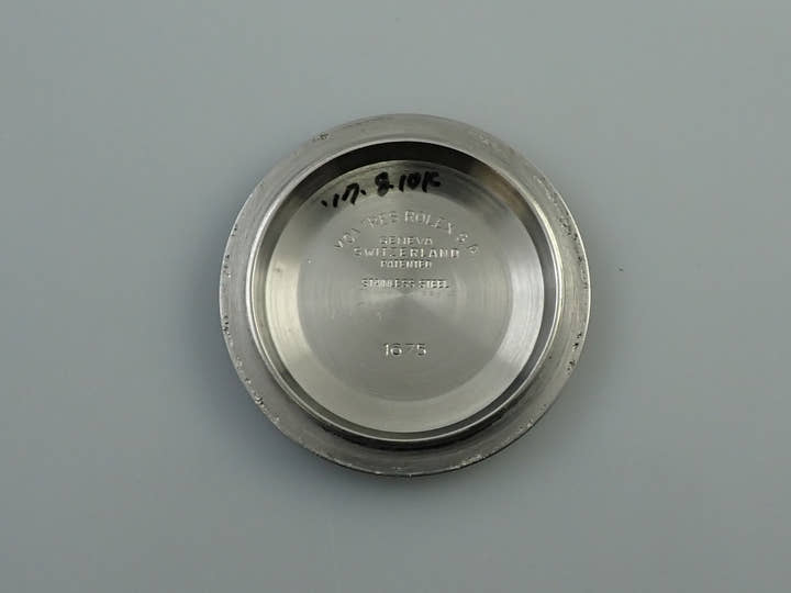 ロレックス GMTマスター Ref.1675 ステンレススチール ブラック文字盤 オイスターブレスレット