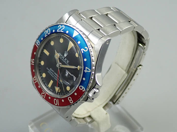 ロレックス GMTマスター Ref.16750 ブラック文字盤 中古 05138SK0