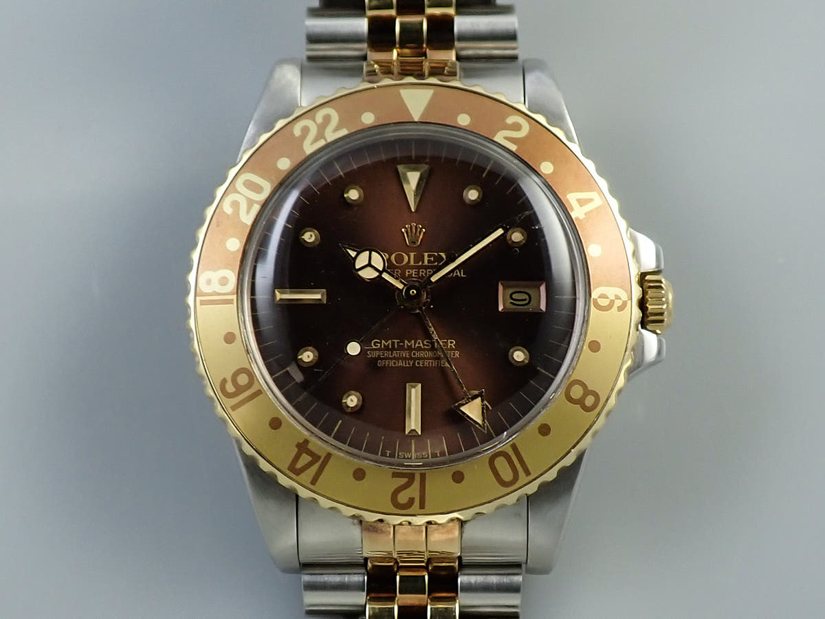 ロレックス GMTマスター Ref.1675/3 ブラウン文字盤 中古 803ZWR20