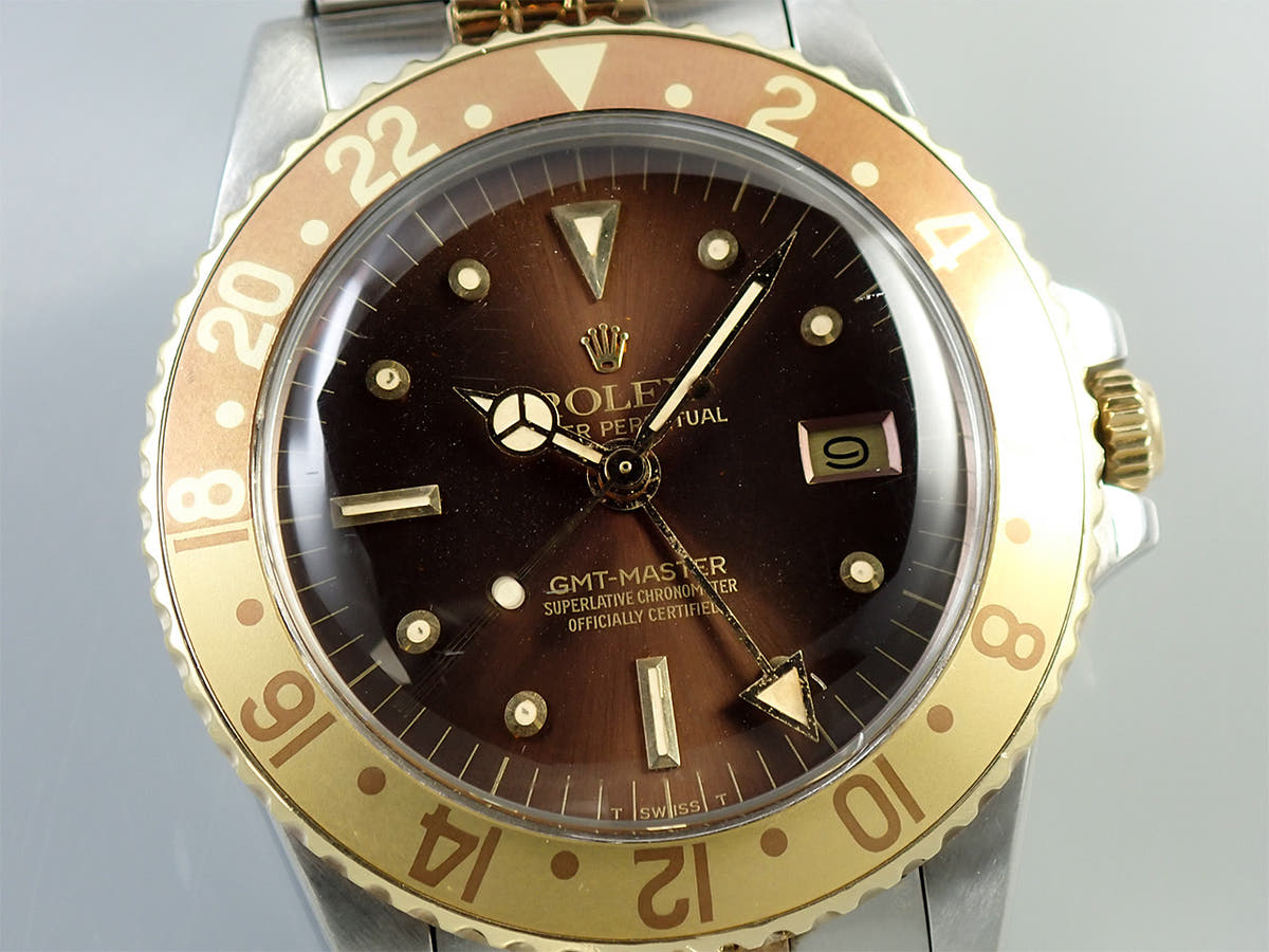 ロレックス GMTマスター Ref.1675/3 ブラウン文字盤 中古 803ZWR20