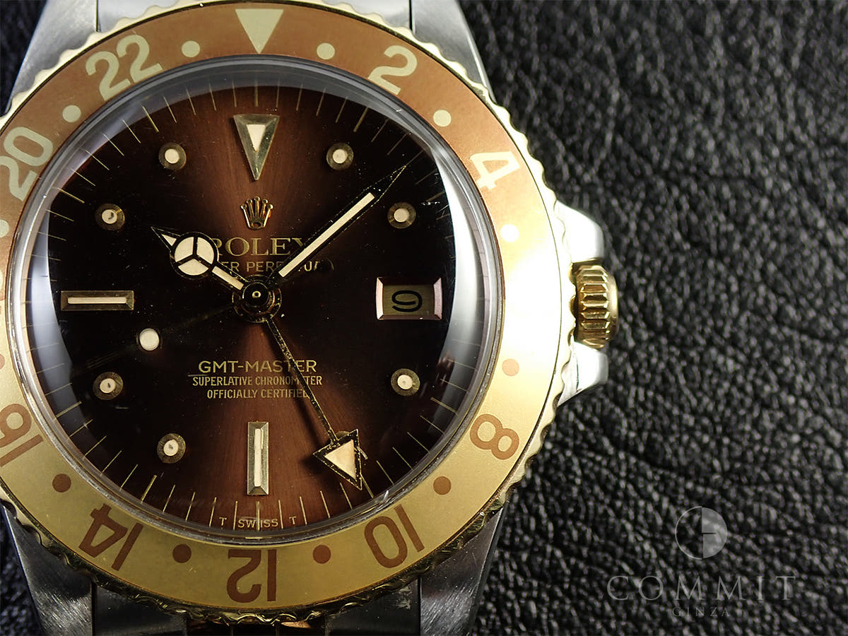 ロレックス GMTマスター Ref.1675/3 ブラウン文字盤 中古 803ZWR20