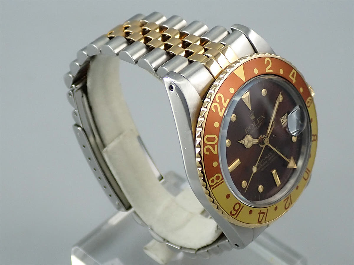 ロレックス GMTマスター Ref.16753 ブラウン文字盤 中古 XCWSXCR7