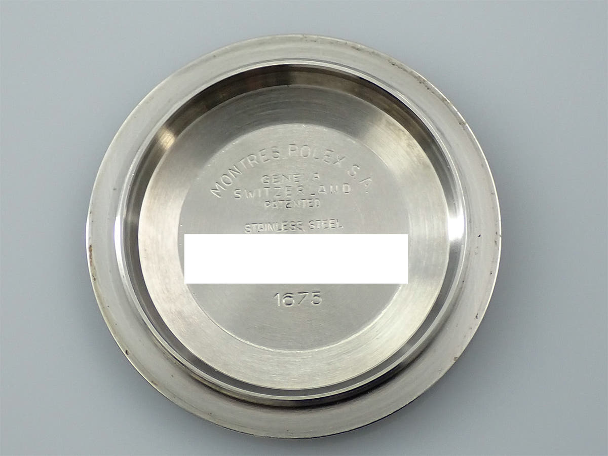 ロレックス GMTマスター Ref.1675 ブラック文字盤 中古 A3J471MW