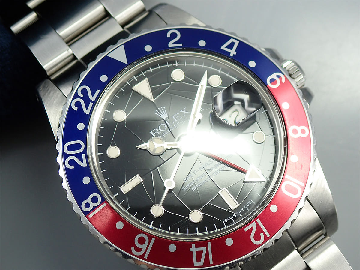 ロレックス GMTマスター Ref.16750 ブラック文字盤 中古 M4T96WT0