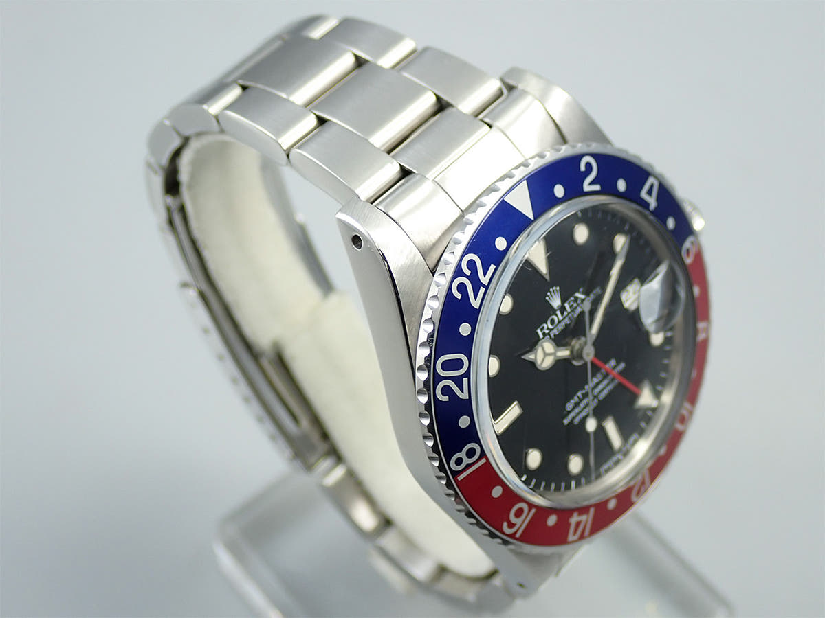 ロレックス GMTマスター Ref.16750 ブラック文字盤 中古 M4T96WT0
