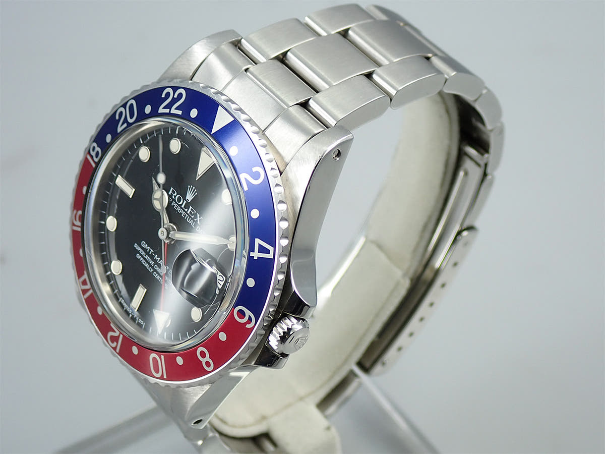 ロレックス GMTマスター Ref.16750 ブラック文字盤 中古 M4T96WT0