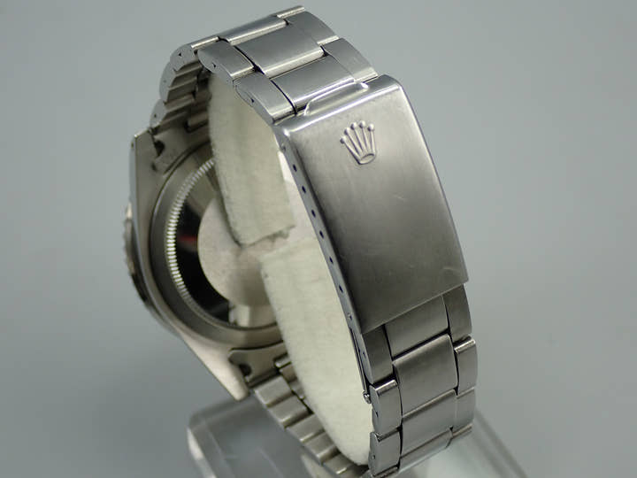 ロレックス GMTマスター Ref.1675 ステンレススチール ブラック文字盤　オイスターブレスレット