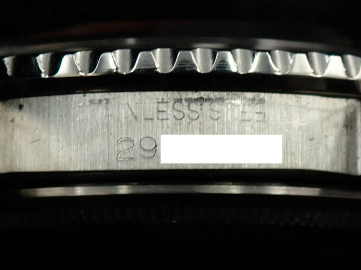 ロレックス GMTマスター Ref.1675 ステンレススチール ブラック文字盤　オイスターブレスレット