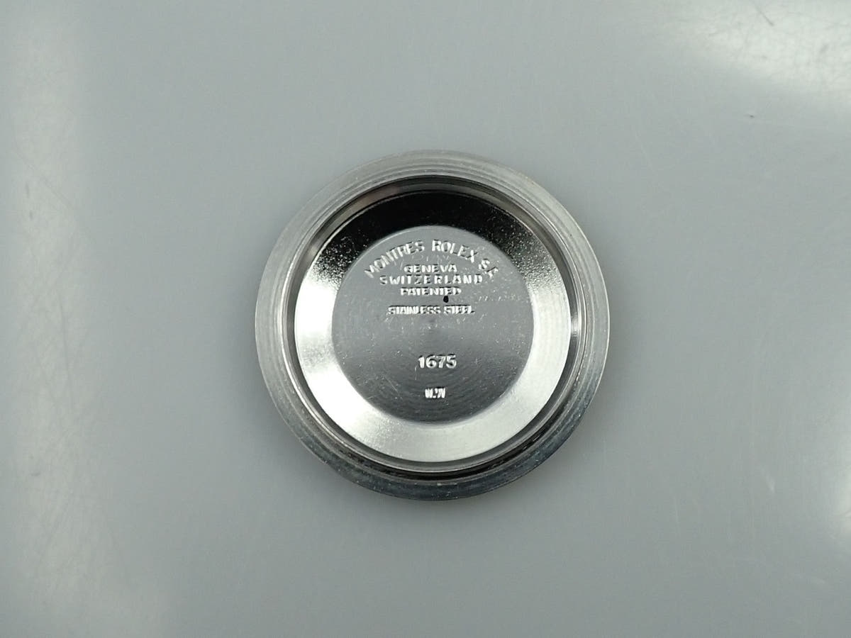 ロレックス GMTマスター Ref.1675 ブラック文字盤 中古 474H3C68