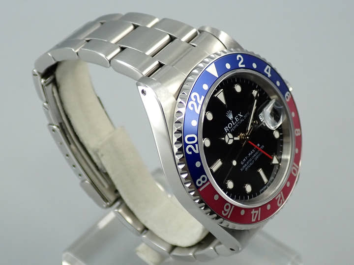 ロレックス GMTマスター Ref.16700 ステンレススチール ブラック文字盤 オイスターブレスレット