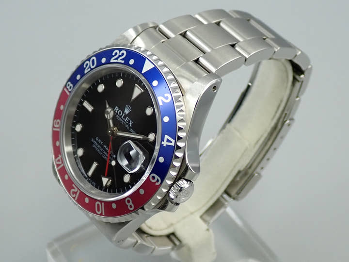 ロレックス GMTマスター Ref.16700 ステンレススチール ブラック文字盤 オイスターブレスレット
