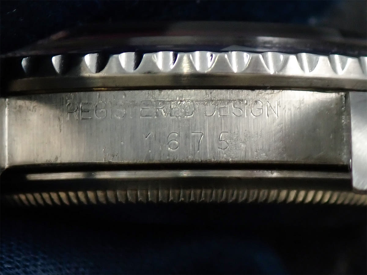 ロレックス GMTマスター Ref.1675 ブラック文字盤 中古 MCM71901