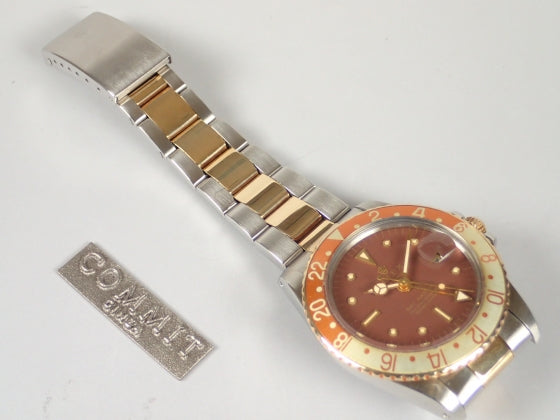 Rolex GMT Master Combination Model with Barnacle Dial Ref.1675