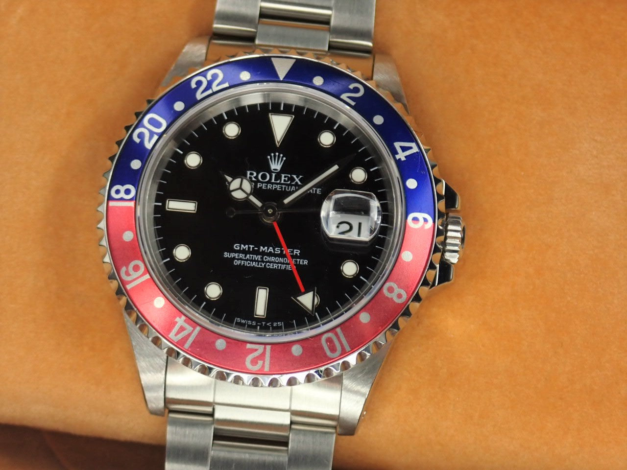 Rolex GMT Master Red and Blue Bezel W Series &lt;Warranty, Box, International Service Warranty, etc.&gt;