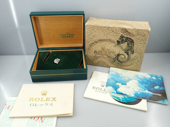 ロレックス GMTマスター Ref.1675 ステンレススチール ブラック文字盤 オイスターブレスレット