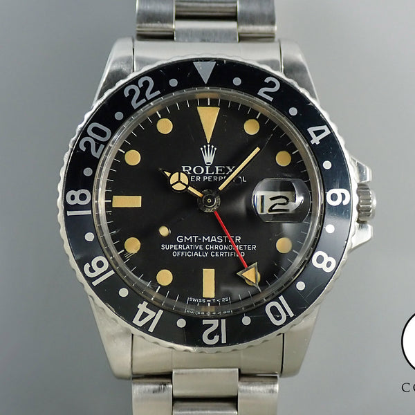 ロレックス GMTマスター 1675 ブラック 中古 K70V8347 ｜高級