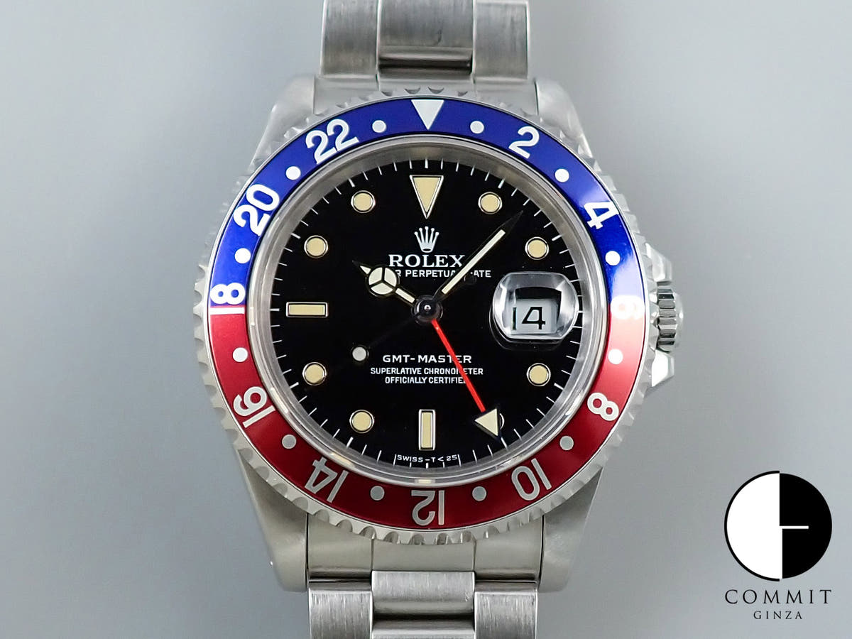ロレックス GMTマスター Ref.16700 ブラック文字盤 中古 KR4KLJXU