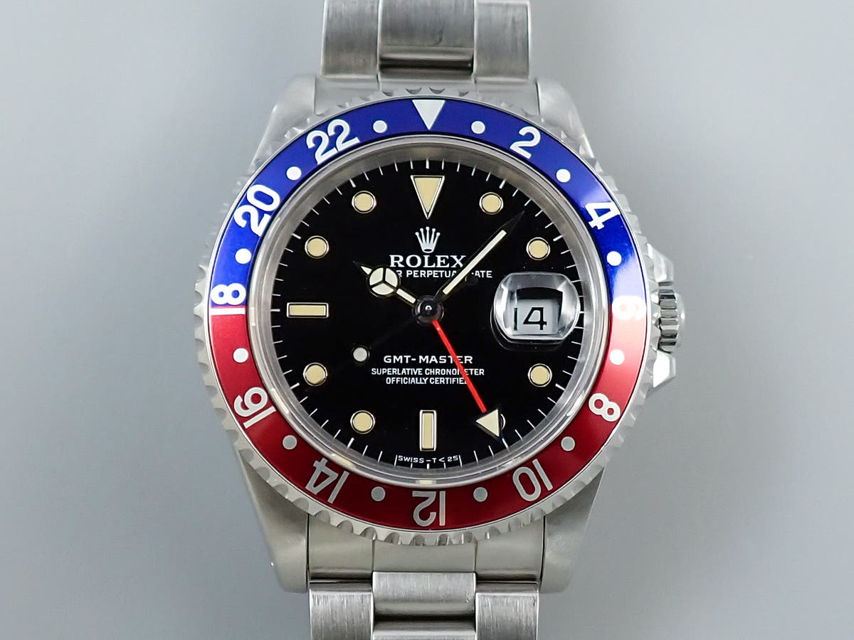ロレックス GMTマスター Ref.16700 ブラック文字盤 中古 KR4KLJXU
