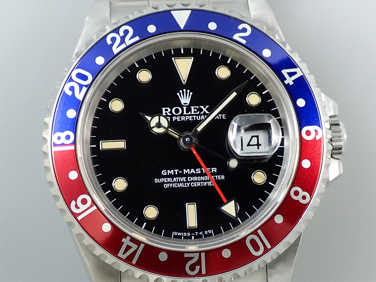 ロレックス GMTマスター Ref.16700 ブラック文字盤 中古 KR4KLJXU