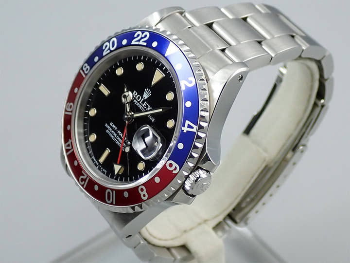 ロレックス GMTマスター Ref.16700 ステンレススチール ブラック文字盤 オイスターブレスレット