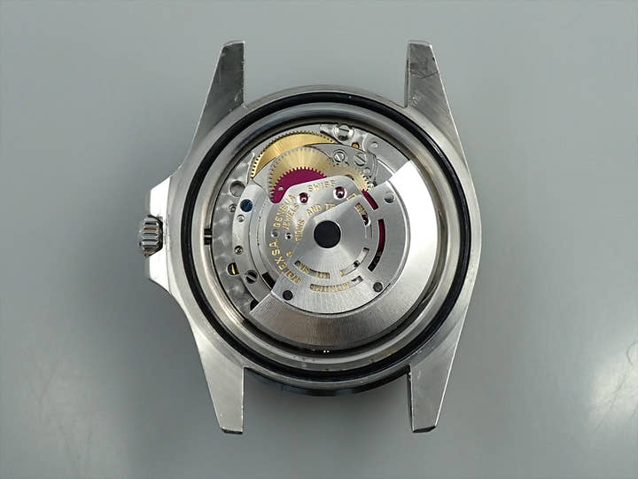 ロレックス GMTマスター Ref.1675 ステンレススチール ブラック文字盤　オイスターブレスレット