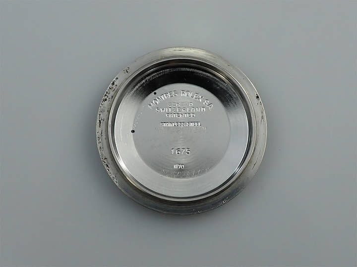 ロレックス GMTマスター Ref.1675 ステンレススチール ブラック文字盤 オイスターブレスレット