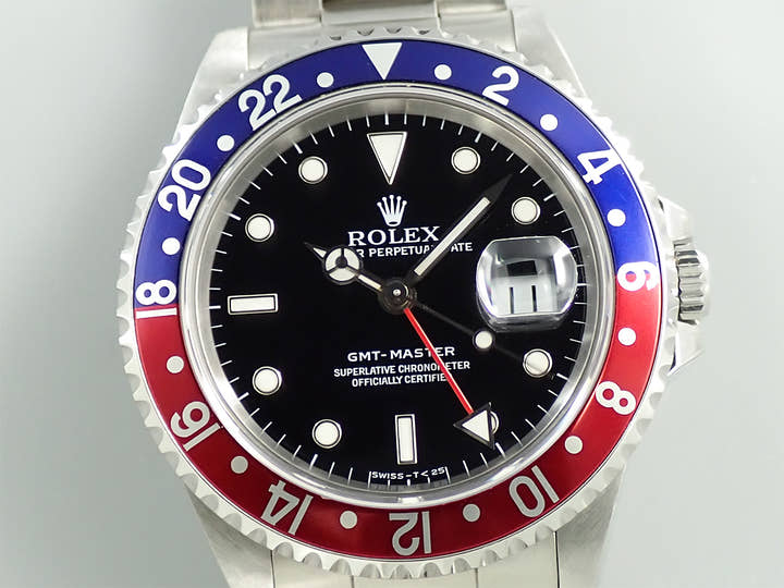 ロレックス GMTマスター Ref.16700 ステンレススチール ブラック文字盤 オイスターブレスレット