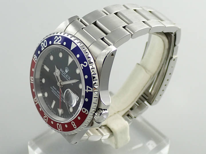 ロレックス GMTマスター Ref.16700 ステンレススチール ブラック文字盤 オイスターブレスレット