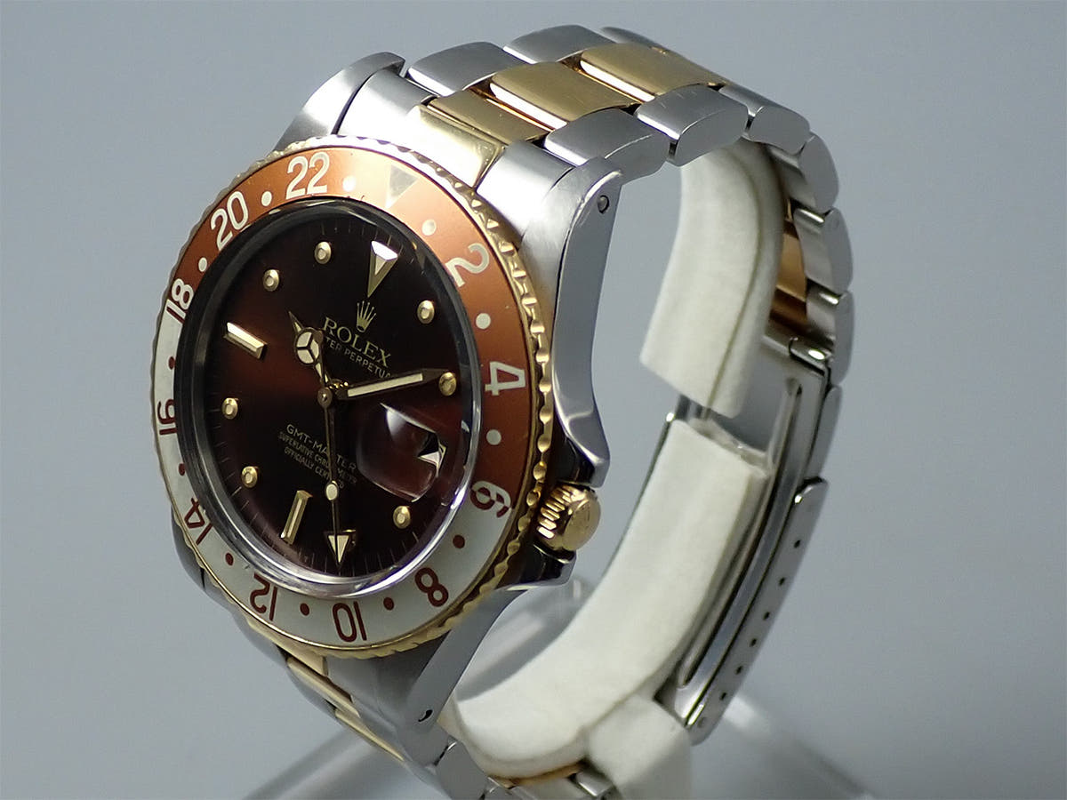 ロレックス GMTマスター Ref.16753 ブラウン文字盤 中古 Y7F4J235